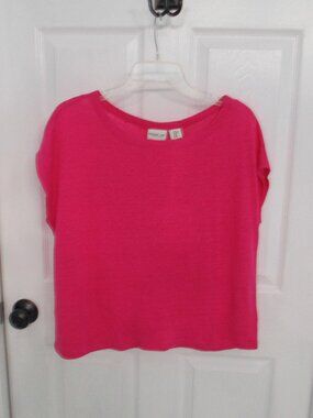 Rachel Zoe linen knit top